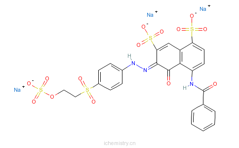 CAS:85567-16-4_C.I.活性红106的分子结构
