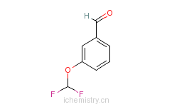 CAS:85684-61-3_3-(二氟甲氧基)苯甲醛的分子结构