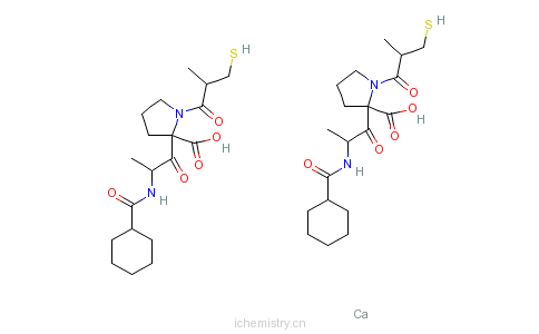 CAS:85921-53-5_莫维普利钙的分子结构