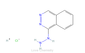 CAS:86-54-4_肼屈嗪的分子结构