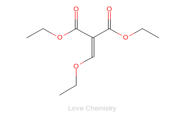 CAS:87-13-8_乙氧基甲叉丙二酸二乙酯的分子结构