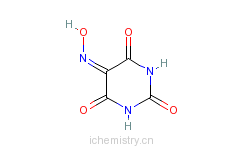 CAS:87-39-8_5-羟亚氨基巴比土酸的分子结构