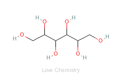 CAS:87-78-5_甘露醇的分子结构