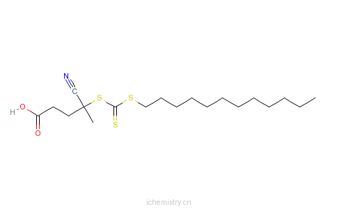 CAS:870196-80-8_4-Cyano-4-(dodecylsulfanylthiocarbonyl)sulfanylpentanoic acidķӽṹ