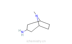 CAS:87571-88-8_3-endo-氨基托烷的分子结构
