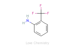 CAS:88-17-5_邻氨基三氟甲苯的分子结构