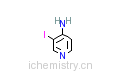CAS:88511-27-7_4-氨基-3-碘吡啶的分子结构