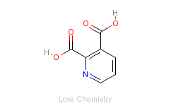 CAS:89-00-9_喹啉酸的分子结构