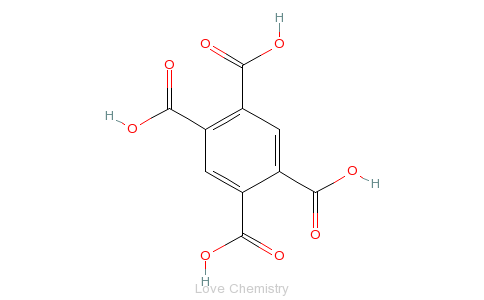 CAS:89-05-4_均苯四甲酸的分子结构