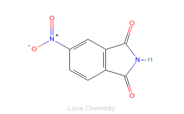 CAS:89-40-7_4-硝基邻苯二甲酰亚胺的分子结构