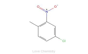 CAS:89-59-8_4-氯-2-硝基甲苯的分子结构