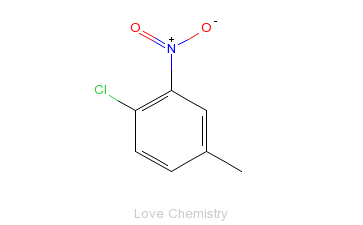 CAS:89-60-1_3-硝基-4-氯甲苯的分子结构