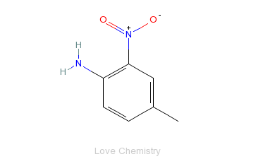 CAS:89-62-3_4-甲基-2-硝基苯胺的分子结构