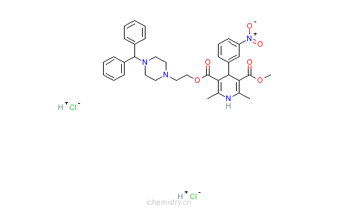 CAS:89226-75-5_盐酸马尼地平的分子结构