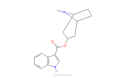 CAS:89565-68-4_托烷司琼的分子结构
