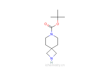CAS:896464-16-7_2,7-二氮杂螺[3.5]壬烷-7-甲酸叔丁酯的分子结构