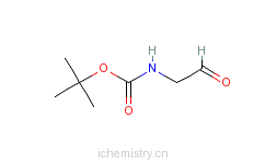 CAS:89711-08-0_N-Boc-2-氨基乙醛的分子结构