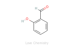 CAS:90-02-8_2-羟基苯甲醛的分子结构