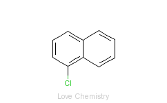 CAS:90-13-1_1-氯萘的分子结构