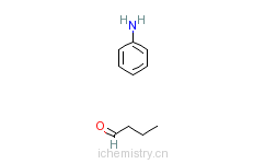 CAS:9003-37-6_丁醛与苯胺的聚合物的分子结构