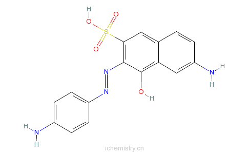 CAS:90459-19-1_6-氨基-4-羟基-2-萘磺酸与5(或8)-氨基-2-萘磺酸钾钠盐和重氮化6-氨基-3-[(4-氨苯基)偶氮]-4-羟基-2-萘磺酸?的分子结构