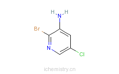 CAS:90902-83-3_3-Amino-2-bromo-5-chloropyridineķӽṹ