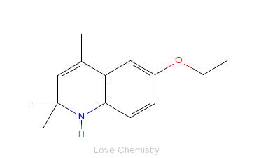 CAS:91-53-2_乙氧基喹啉的分子结构