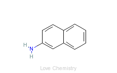 CAS:91-59-8_2-萘胺的分子结构