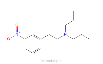 CAS:91374-23-1_N,N-二丙基-2-甲基-3-硝基苯乙胺的分子结构
