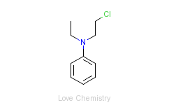 CAS:92-49-9_N-乙基-N-氯乙基苯胺的分子结构