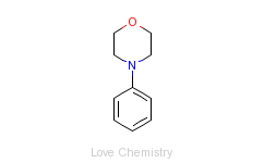 CAS:92-53-5_N-苯基吗啉的分子结构