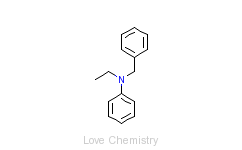 CAS:92-59-1_N-乙基-N-苄基苯胺的分子结构