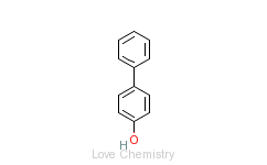 CAS:92-69-3_对羟基联苯的分子结构