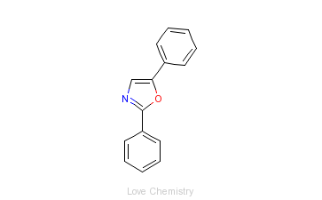 CAS:92-71-7_2,5-二苯基恶唑的分子结构