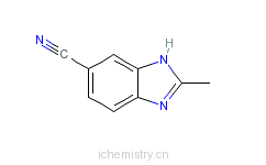 CAS:92443-13-5_5-Cyano-2-methyl-benzimidazoleķӽṹ