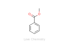 CAS:93-58-3_苯甲酸甲酯的分子结构