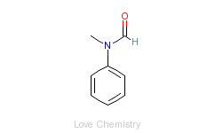CAS:93-61-8_N-甲基甲酰苯胺的分子结构