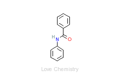 CAS:93-98-1_N-苯甲酰苯胺的分子结构