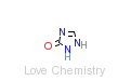 CAS:930-33-6_1,2-二氢-3H-1,2,4-三氮唑-3-酮的分子结构