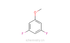 CAS:93343-10-3_3,5-二氟苯甲醚的分子结构