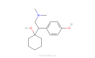 CAS:93413-62-8_O-去甲文拉法辛的分子结构
