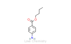 CAS:94-25-7_4-氨基苯甲酸丁酯的分子结构