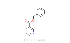 CAS:94-44-0_烟酸苄酯的分子结构