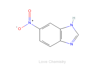 CAS:94-52-0_6-硝基苯并咪唑的分子结构