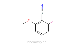 CAS:94088-46-7_2-氟-6-甲氧基苯腈的分子结构