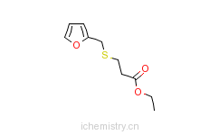 CAS:94278-27-0_3-糠硫基丙酸乙酯的分子结构