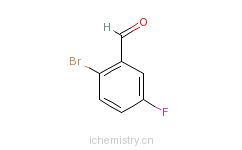 CAS:94569-84-3_2-溴-5-氟苯甲醛的分子结构