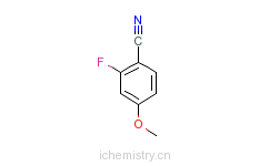 CAS:94610-82-9_2-氟-4-甲氧基苯腈的分子结构
