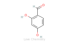 CAS:95-01-2_2,4-二羟基苯甲醛的分子结构