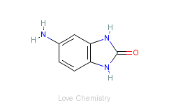 CAS:95-23-8_5-氨基苯并咪唑酮的分子结构